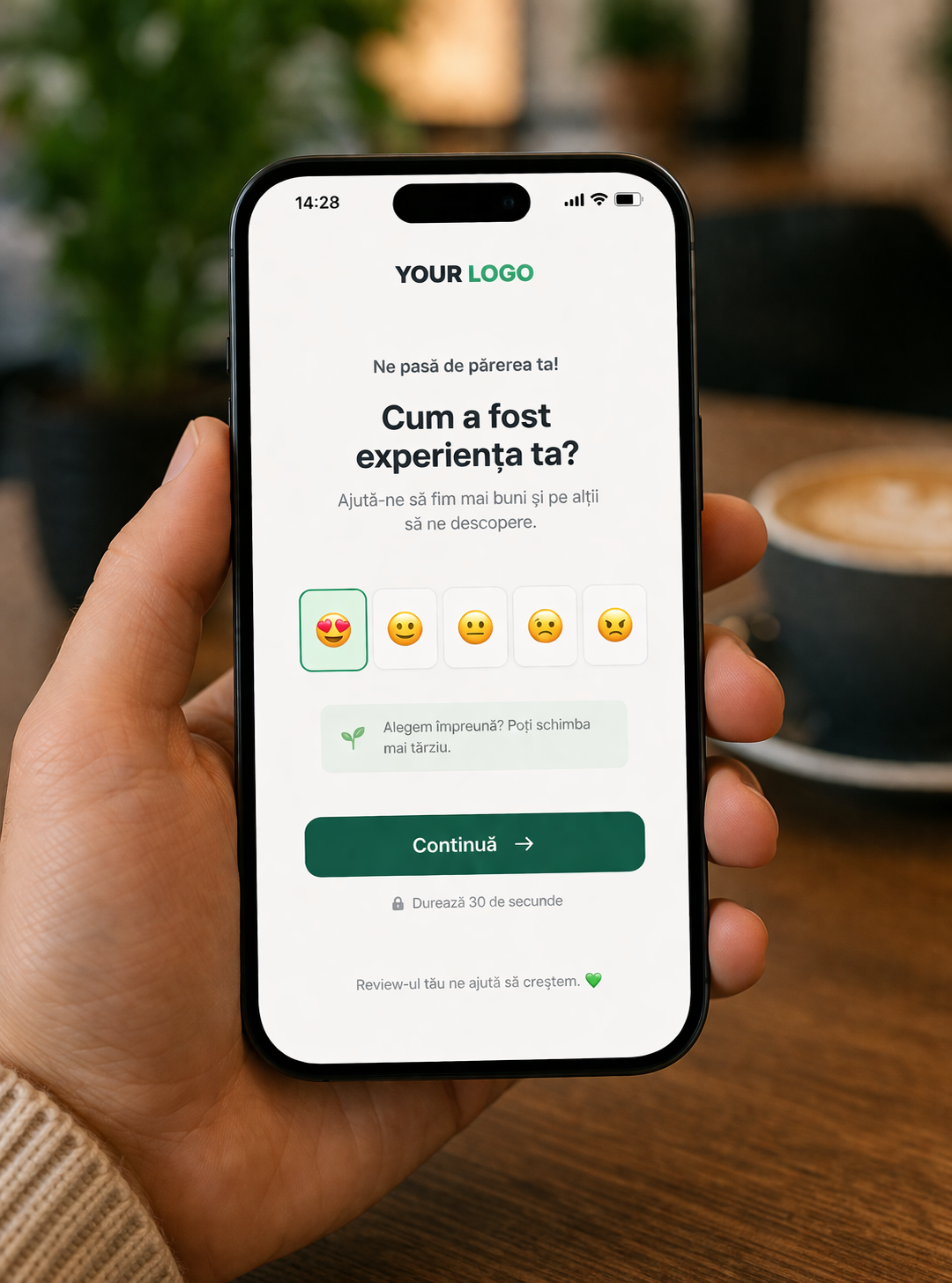 Intră într-un flow simplu, personalizat